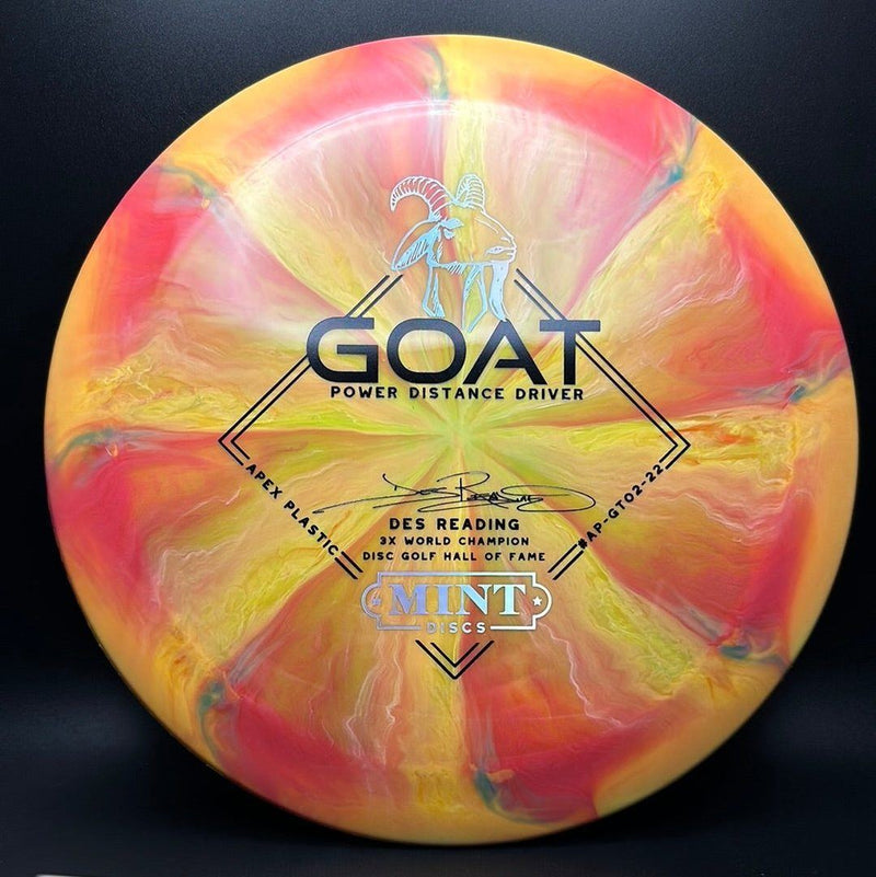 Load image into Gallery viewer, Swirly Apex Goat - 3x Des Reading Signature Series