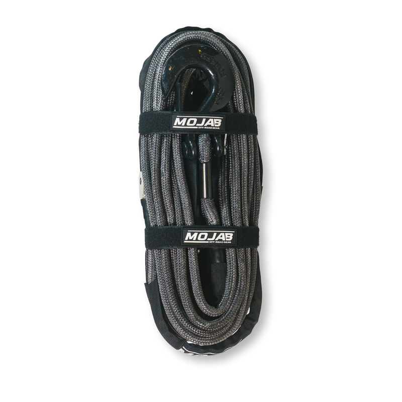 Load image into Gallery viewer, 1/2'' x 78' Double Braided Winch Rope with removeable forged winch hook
