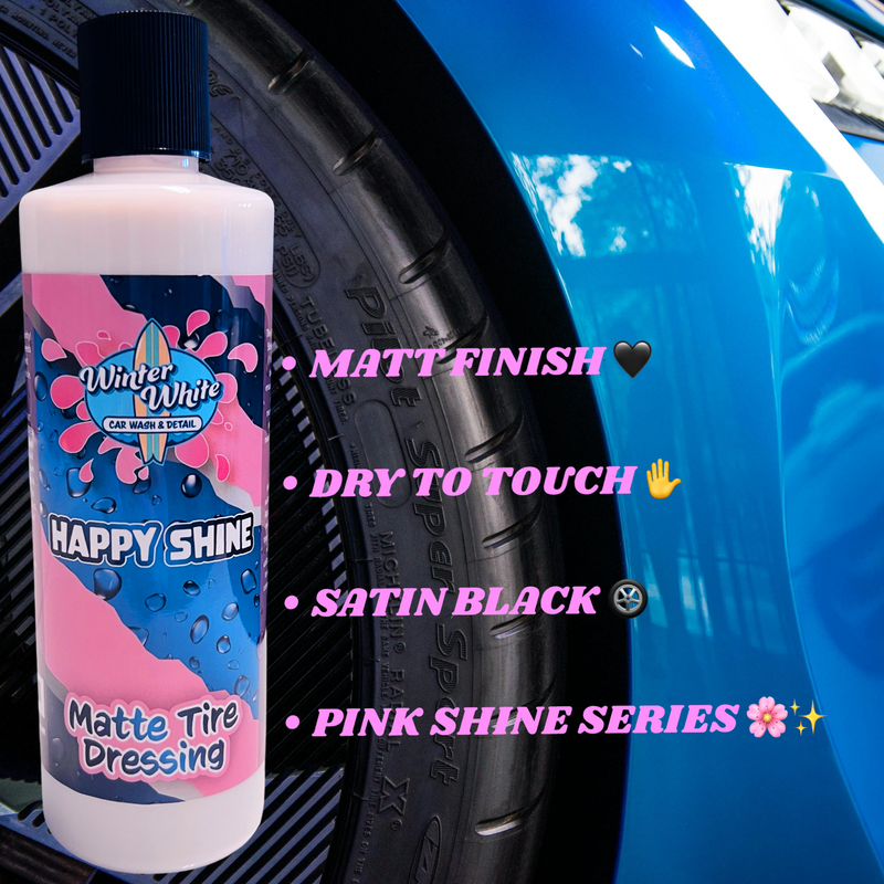 Load image into Gallery viewer, Happy Shine Matte Tire Dressing (16 fl oz)