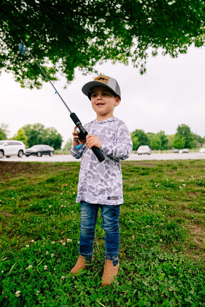 Load image into Gallery viewer, Toddler Old School Camo Performance Hoodies