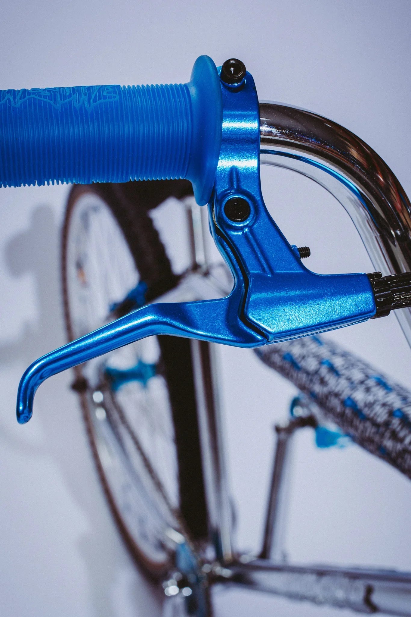 Cult x Fucking Awesome 26″ Cruiser Complete Bike - Chrome/Blue