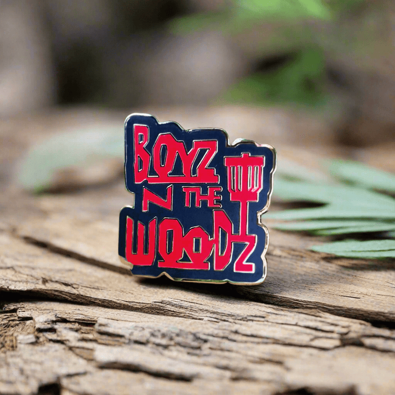 Load image into Gallery viewer, Boyz In The Woods Pin - Metal Butterfly