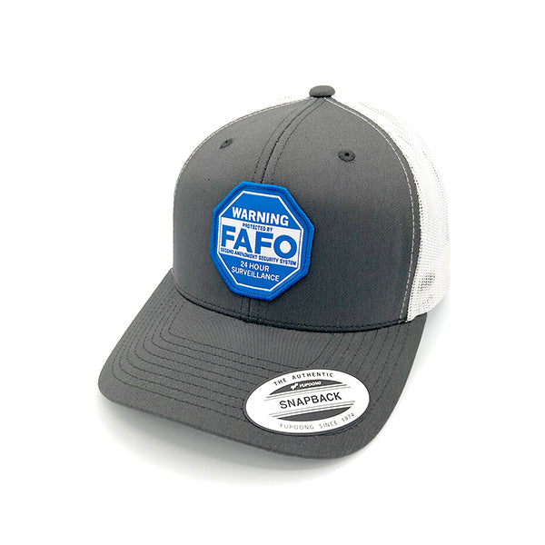 Load image into Gallery viewer, FAFO Second Amendment Security System Woven Patch Hat