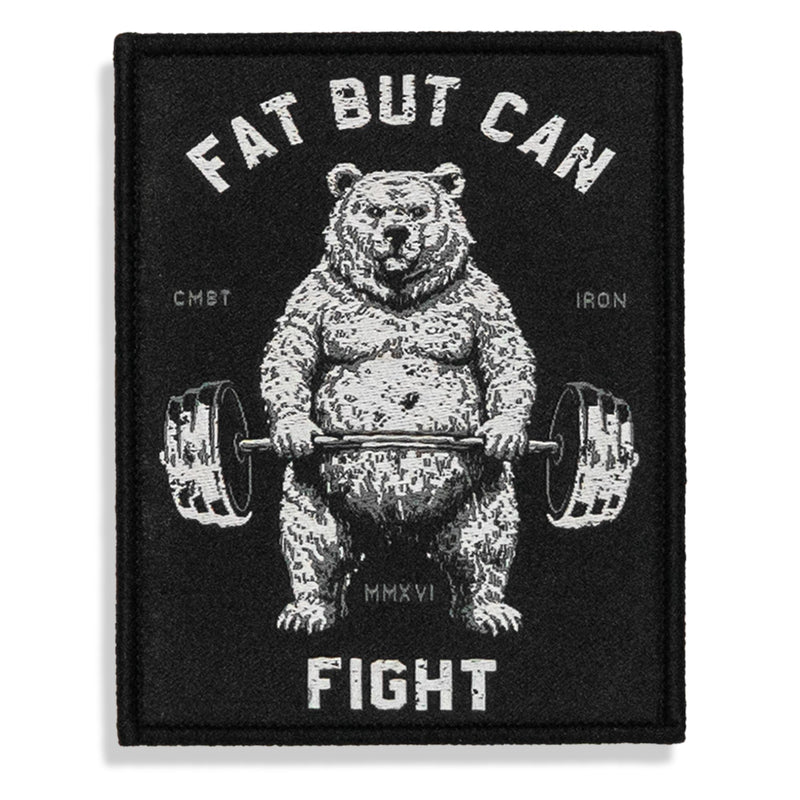 Load image into Gallery viewer, Fat But Can Fight Velcro Patch