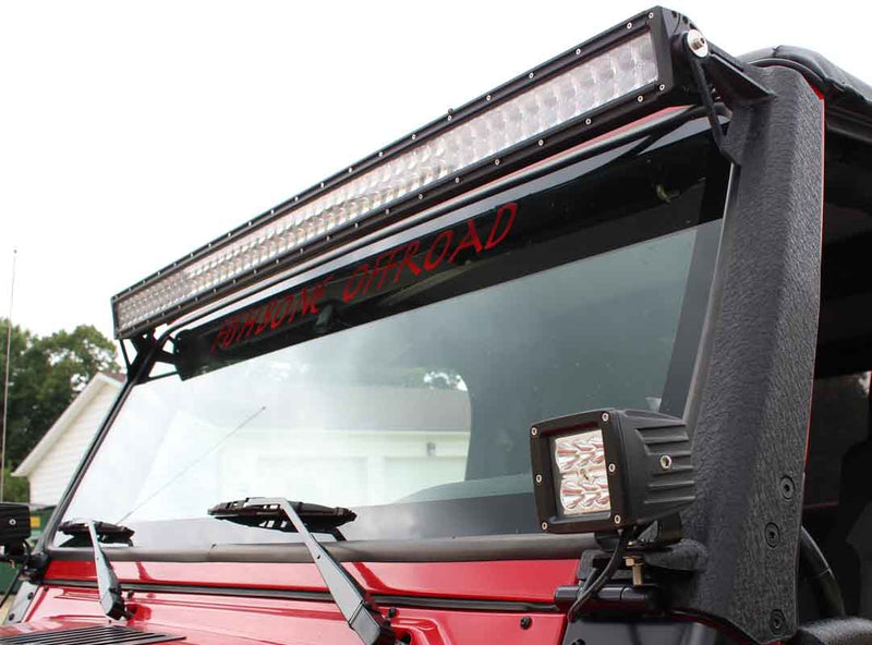 Load image into Gallery viewer, Fishbone Offroad Light Bar Mount for 1997-2006 Jeep Wrangler FB21057