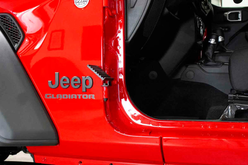 Load image into Gallery viewer, Fishbone Offroad Foot Peg Set for 2018 & Up Jeep Wrangler JL/Wrangler Unlimited JLU, 2020 & Up Jeep Gladiator JT FB21082