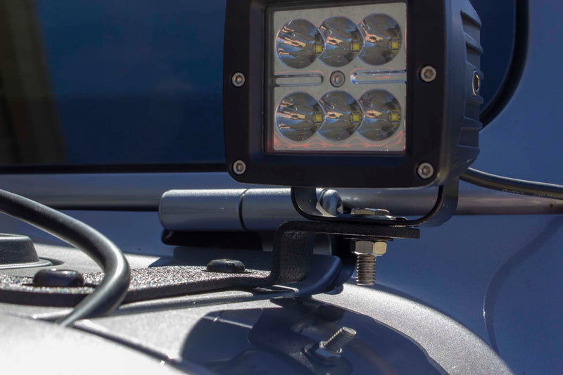 Load image into Gallery viewer, Fishbone Offroad Cowl Light Brackets for 2018 & Up Jeep Wrangler/Gladiator FB21110