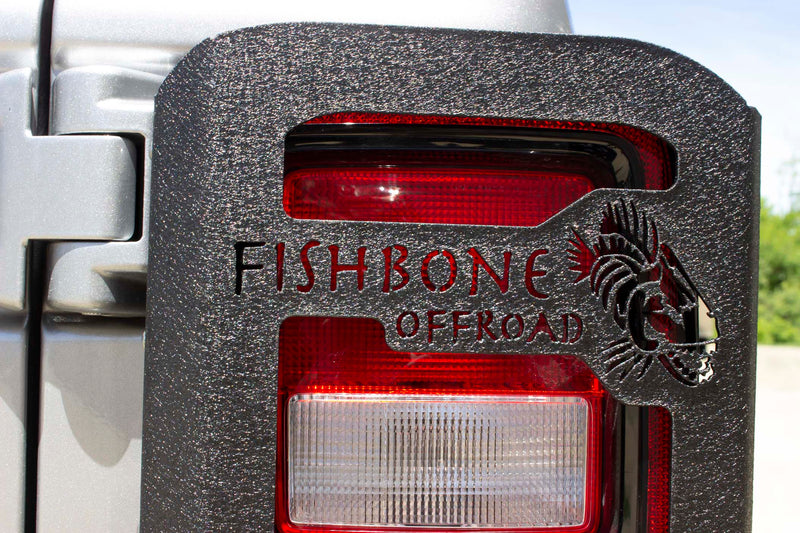 Load image into Gallery viewer, Fishbone Offroad Tail Light Guards for 2018 & Up Jeep Wrangler FB21119