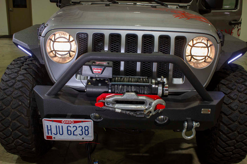 Load image into Gallery viewer, Fishbone Offroad Headlight Guards for 2018 & Up Jeep Wrangler/Gladiator FB21120