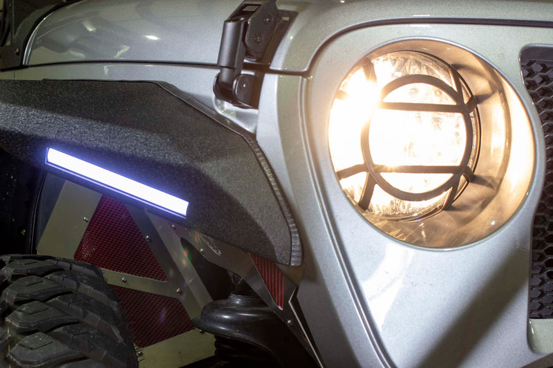 Load image into Gallery viewer, Fishbone Offroad Headlight Guards for 2018 & Up Jeep Wrangler/Gladiator FB21120