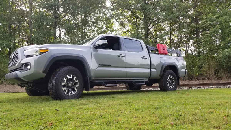 Load image into Gallery viewer, Fishbone Offroad Long Bed Half Height Tackle Rack for 2005-2023 Toyota Tacoma FB21245