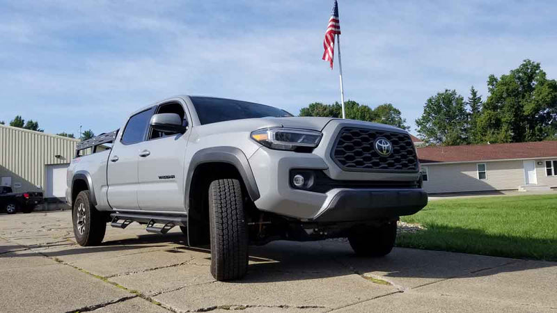 Load image into Gallery viewer, Fishbone Offroad Long Bed Half Height Tackle Rack for 2005-2023 Toyota Tacoma FB21245
