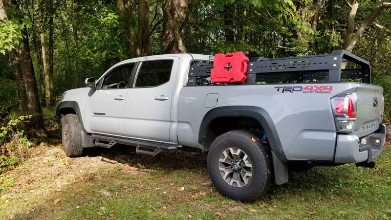 Load image into Gallery viewer, Fishbone Offroad Long Bed Half Height Tackle Rack for 2005-2023 Toyota Tacoma FB21245
