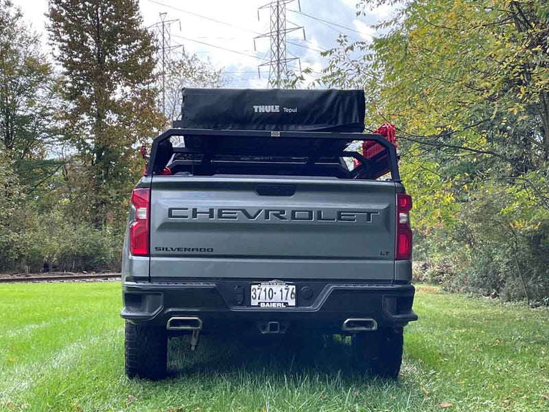 Load image into Gallery viewer, Fishbone Offroad Short Bed Half Height Tackle Rack for 1988 & Up GM Pickup FB21322