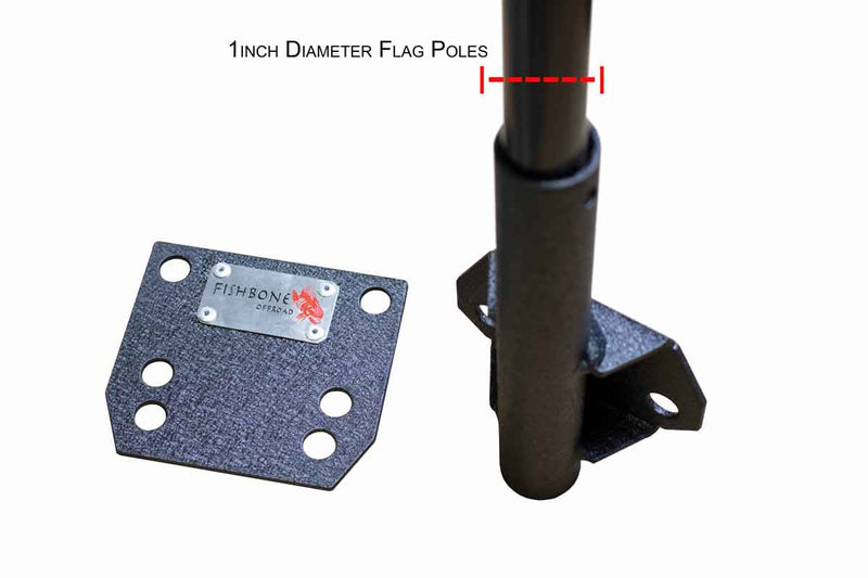 Load image into Gallery viewer, Fishbone Offroad Truck Bed Flag Mount FB21329