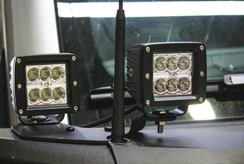 Load image into Gallery viewer, Fishbone Offroad Cowl Pod Light Bracket Set for 2022 & Up Ford Bronco FB21350