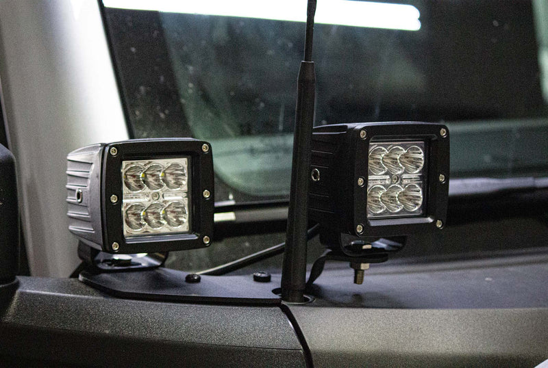 Load image into Gallery viewer, Fishbone Offroad Cowl Pod Light Bracket Set for 2022 & Up Ford Bronco FB21350