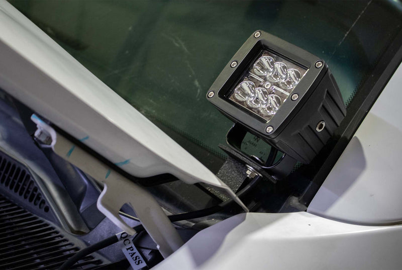 Load image into Gallery viewer, Fishbone Offroad Hood Light Pod Bracket for 2005-2015 Toyota Tacoma FB21355