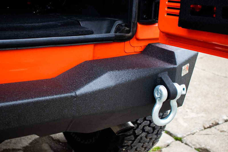 Load image into Gallery viewer, Fishbone Offroad Mako Rear Bumper for 2007-2018 Jeep Wrangler FB22278