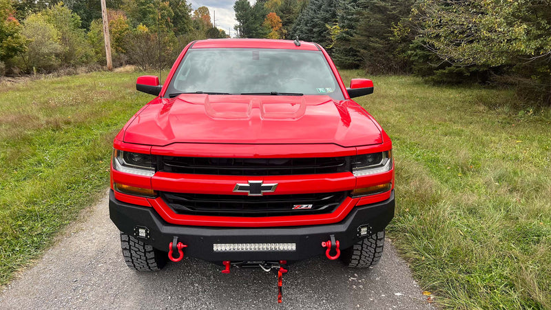 Load image into Gallery viewer, Fishbone Offroad Rockfish Front Bumper for 2016-2018 Chevy Silverado FB22388