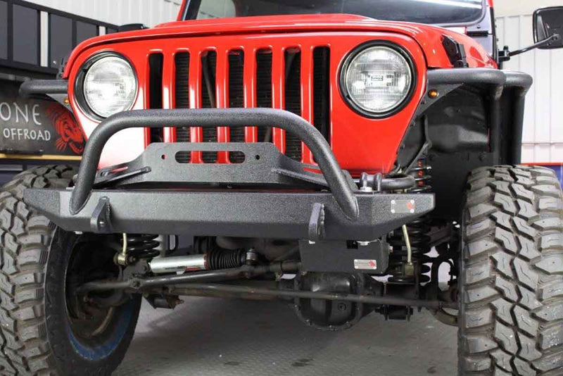 Load image into Gallery viewer, Fishbone Offroad Steering Box Skid Plate for 1997-2006 Jeep Wrangler FB23065