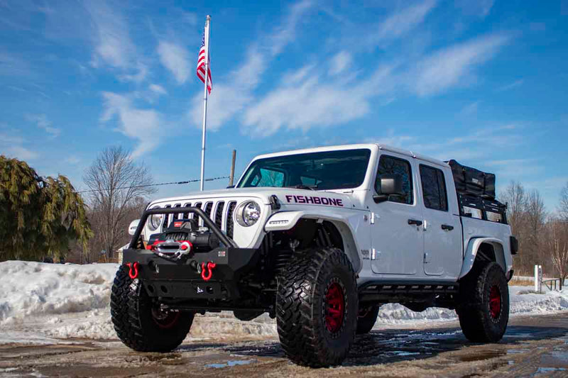Load image into Gallery viewer, Fishbone Offroad Rocker Guards for 2020 & Up Jeep Gladiator FB23142