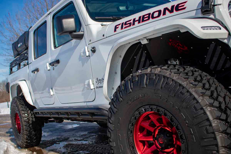 Load image into Gallery viewer, Fishbone Offroad Rocker Guards for 2020 & Up Jeep Gladiator FB23142