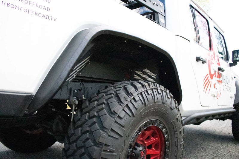 Load image into Gallery viewer, Fishbone Offroad Rear Steel Elite Fenders for 2020-Current Jeep Gladiator FB23144R