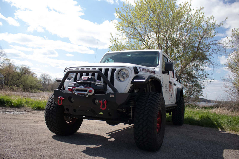 Load image into Gallery viewer, Fishbone Offroad Front Steel Elite Fenders for 2018-Current Jeep Wrangler & 2020-Current Jeep Gladiator FB23454F