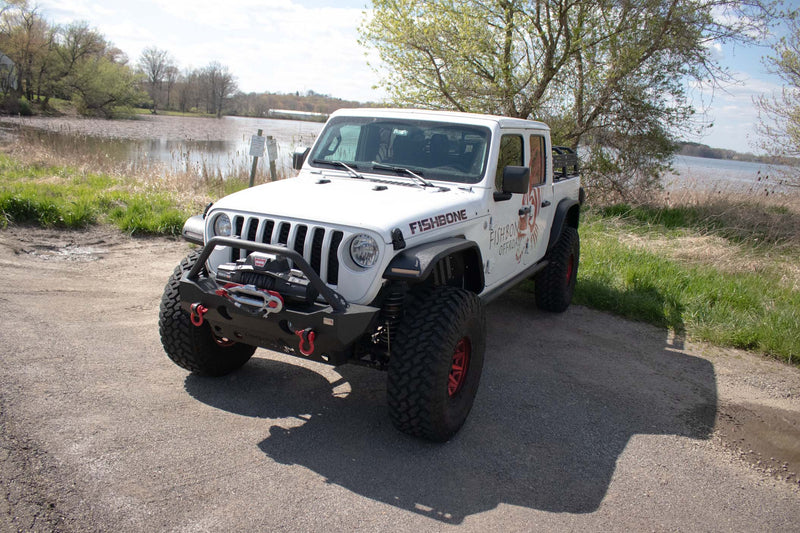 Load image into Gallery viewer, Fishbone Offroad Front Steel Elite Fenders for 2018-Current Jeep Wrangler & 2020-Current Jeep Gladiator FB23454F