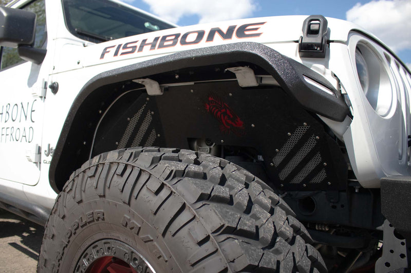 Load image into Gallery viewer, Fishbone Offroad Front Steel Elite Fenders for 2018-Current Jeep Wrangler & 2020-Current Jeep Gladiator FB23454F