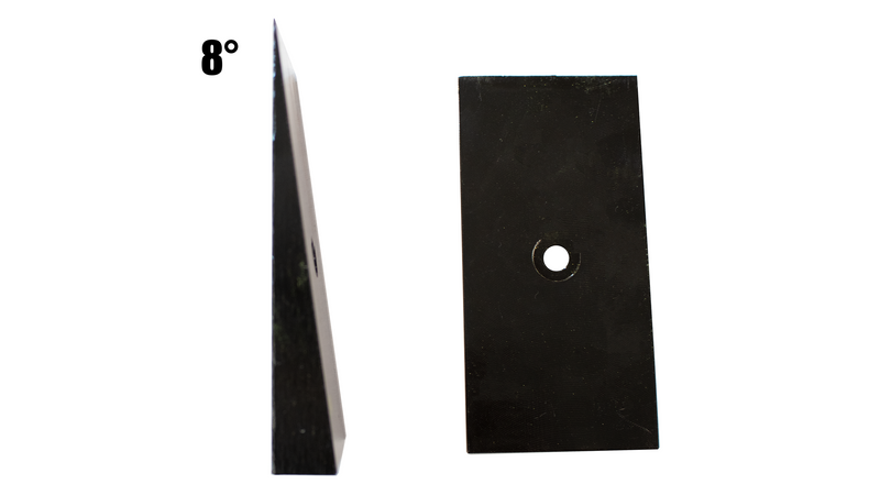 Load image into Gallery viewer, Fishbone Offroad 2.5, 4, 6 & 8 Degree Leaf Spring Shim