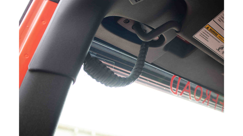 Load image into Gallery viewer, Fishbone Offroad Black Paracord Grab Handles for 2007-2018 Jeep Wrangler FB55283