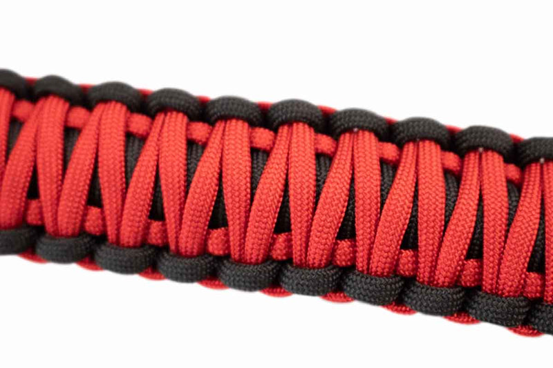 Load image into Gallery viewer, Fishbone Offroad Red Paracord Door Handles for 1997-2006 Jeep Wrangler FB55286