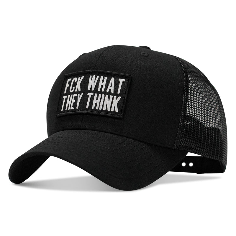 Load image into Gallery viewer, FCK What They Think Patch Snapback Hat