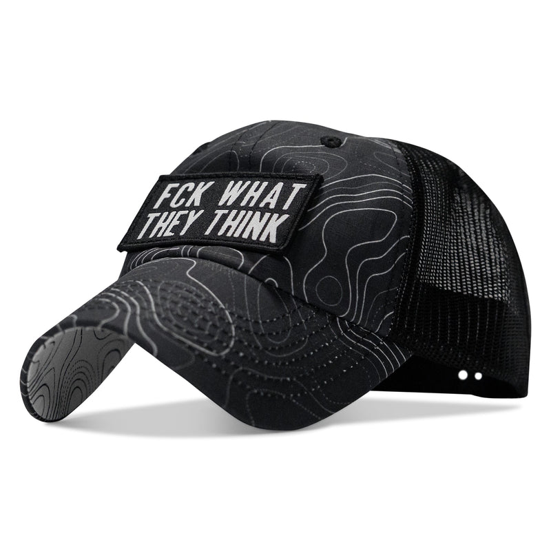 Load image into Gallery viewer, Fck What They Think Patch Tactical Ripstop Mesh Snapback Hat