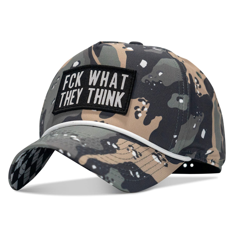 Load image into Gallery viewer, Fck What They Think Patch Weekender Snapback