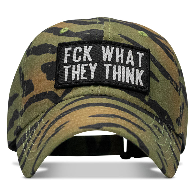 Load image into Gallery viewer, Fck What They Think Patch Tactical Ripstop Mesh Snapback Hat