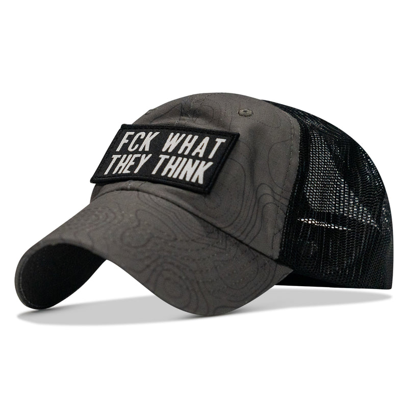 Load image into Gallery viewer, Fck What They Think Patch Tactical Ripstop Mesh Snapback Hat