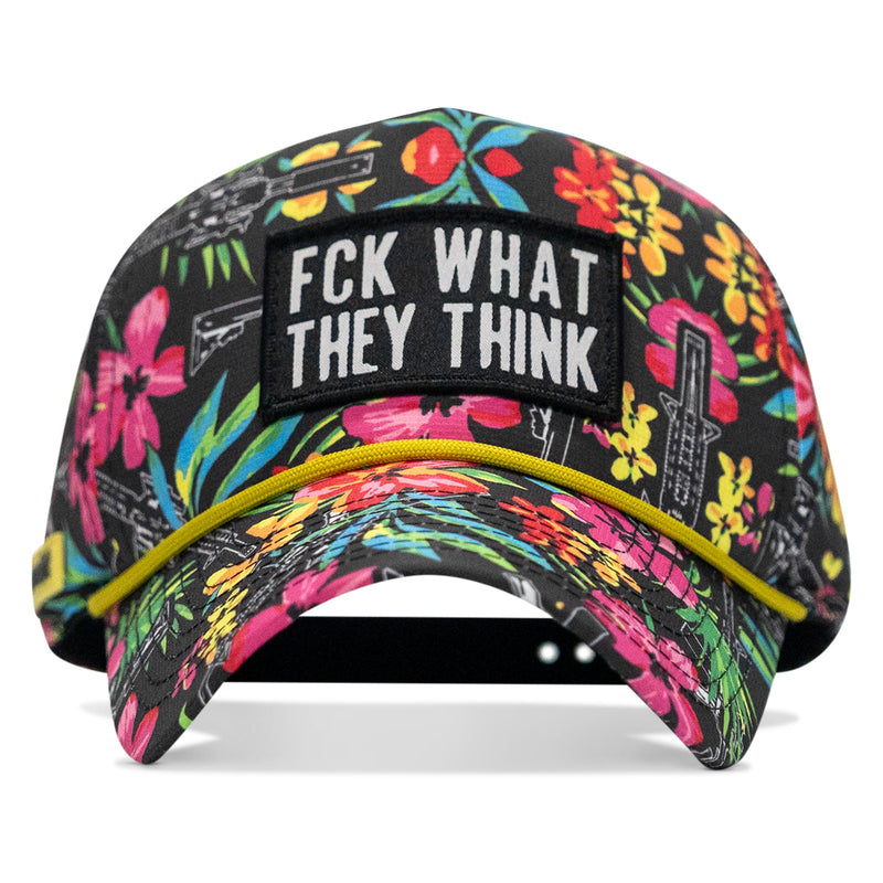 Load image into Gallery viewer, Fck What They Think Patch Weekender Snapback