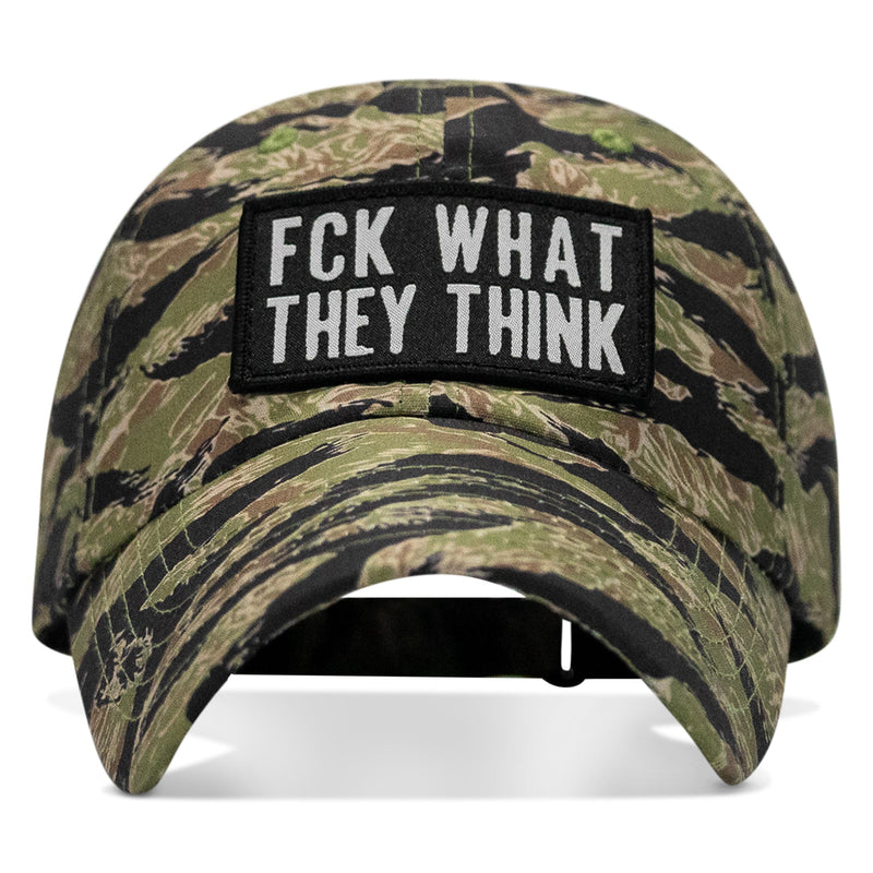 Load image into Gallery viewer, Fck What They Think Patch Tactical Ripstop Mesh Snapback Hat