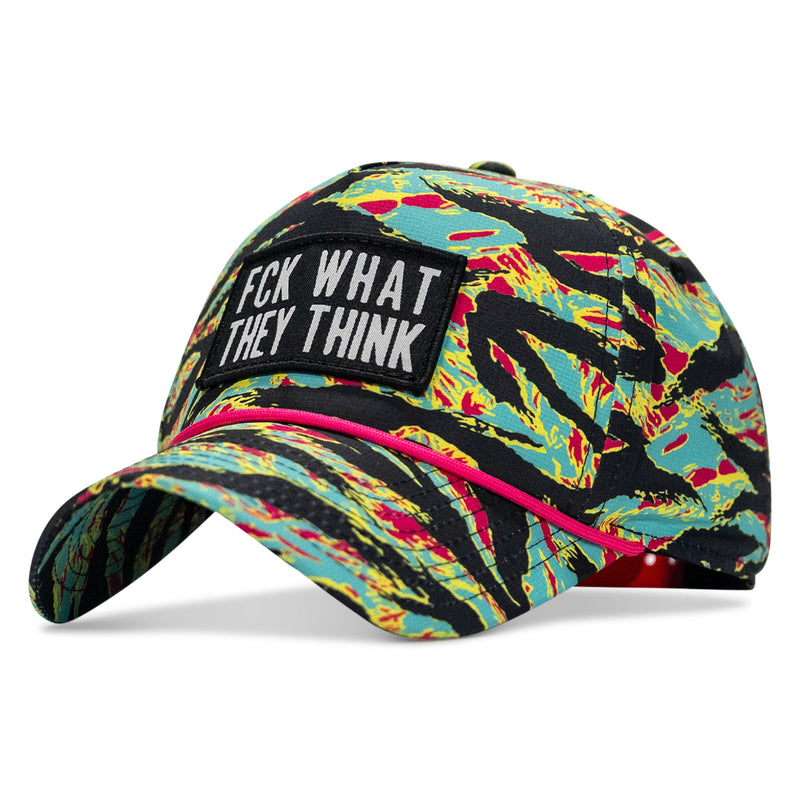 Load image into Gallery viewer, Fck What They Think Patch Weekender Snapback