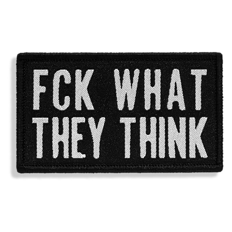 Load image into Gallery viewer, Fck What They Think Velcro Patch
