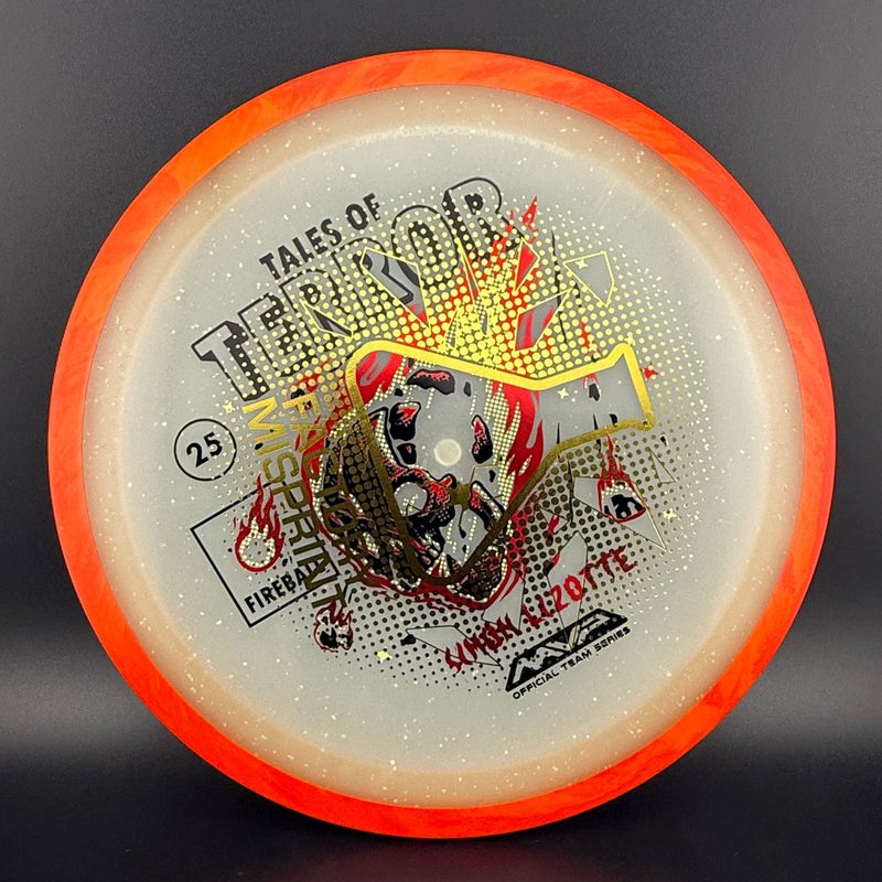 Load image into Gallery viewer, Particle Eclipse Fireball - "Fire Skulls" - Factory Misprint
