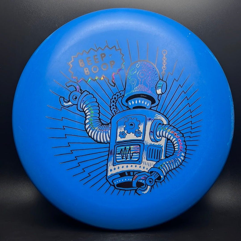 Load image into Gallery viewer, D-Blend Alpaca (Blue) - "Beep Boop" X-Out