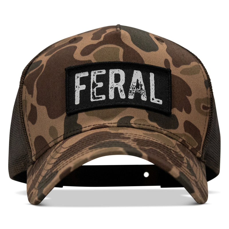 Load image into Gallery viewer, Feral Vintaged Patch Snapback Hat