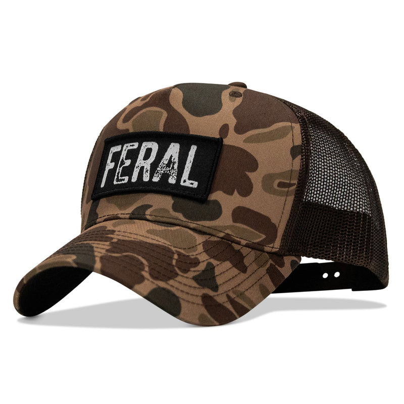 Load image into Gallery viewer, Feral Vintaged Patch Snapback Hat