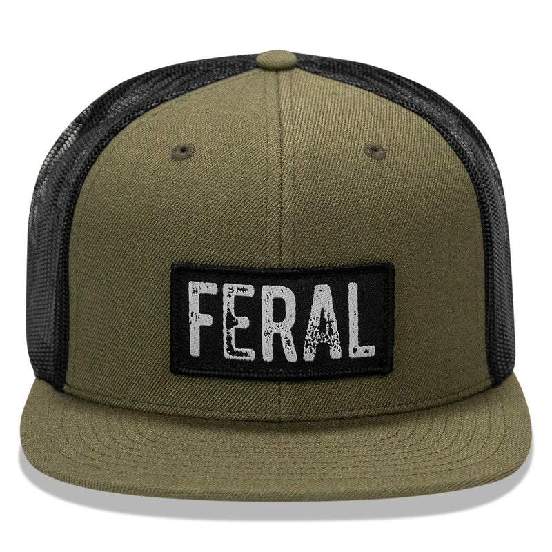 Load image into Gallery viewer, Feral Patch Flatbill Snapback Hat