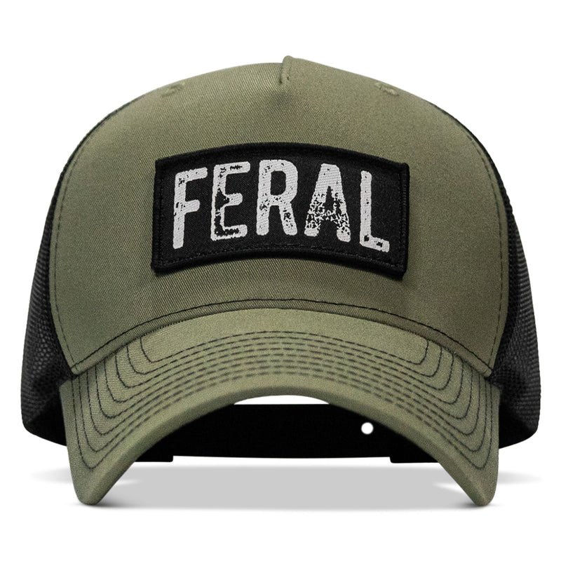 Load image into Gallery viewer, Feral Vintaged Patch Snapback Hat
