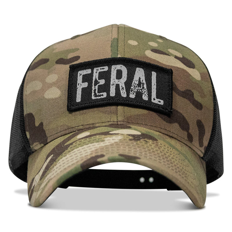 Load image into Gallery viewer, Feral Vintaged Patch Snapback Hat